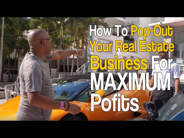 How To Pop Out Your Real Estate Business | Learn real estate investing Baltimore