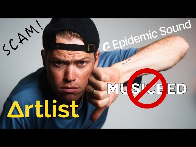 Copyright free music: Epidemic Sound vs. Artlist vs. Musicbed: It’s a Scam! (2023)