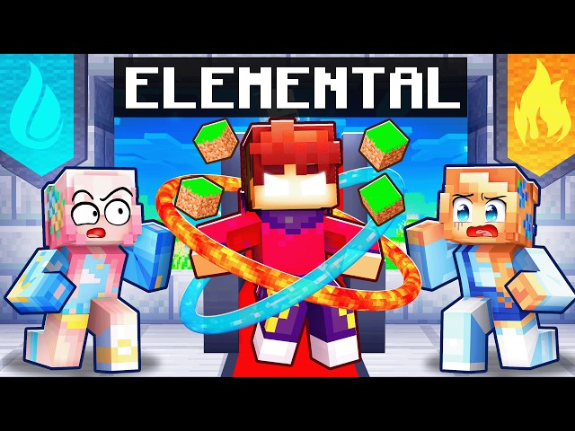 I Became an ELEMENTAL in Minecraft!
