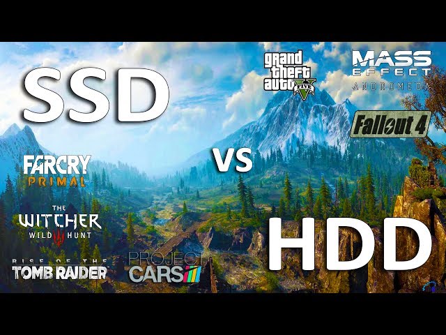 SSD vs HDD Test in 7 Games (Loading\FPS)