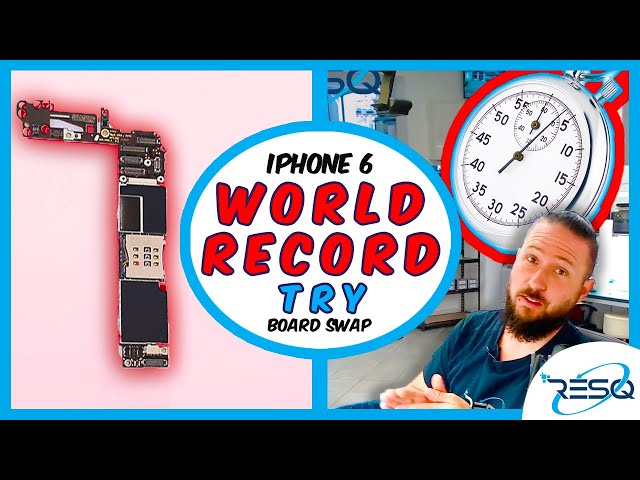 World Record Try: Can i swap the iPhone 6 Board within only 30 minutes? Important Data Recovery Job