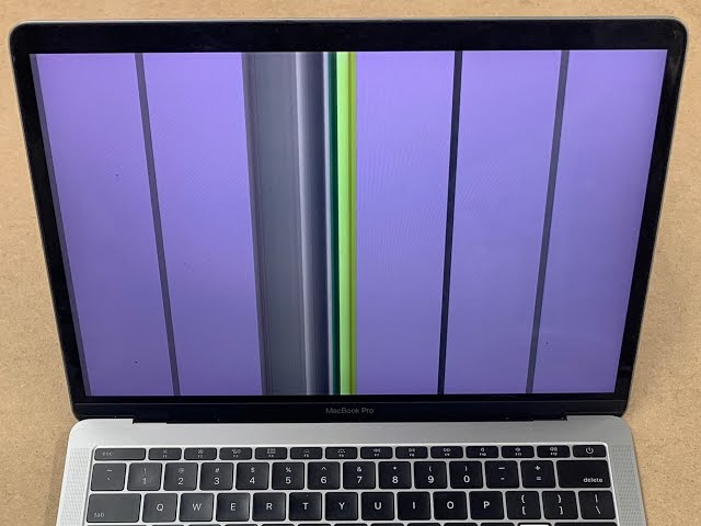 Macbook Pro A1990 problema en pantalla