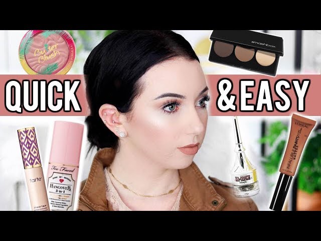 QUICK & EASY WORK-APPROPRIATE EVERYDAY MAKEUP | My Go-to look!