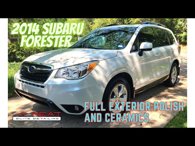 2014 Subaru Forester Exterior Restoration, Ceramic Coatings, Walk Around