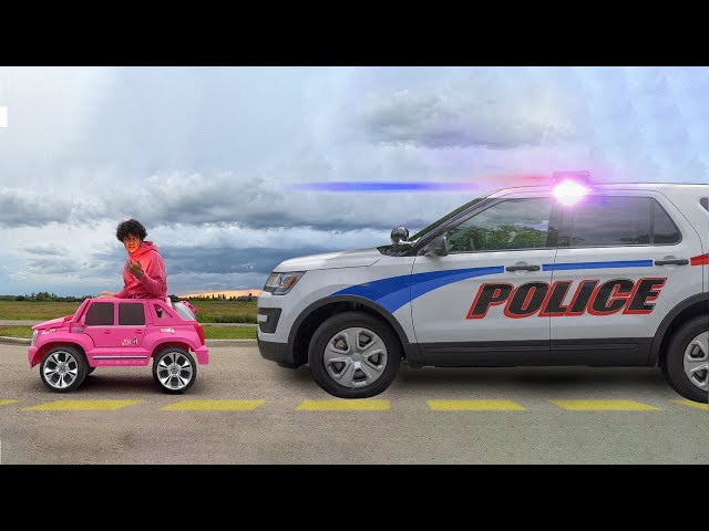 i drove a barbie jeep for a day...