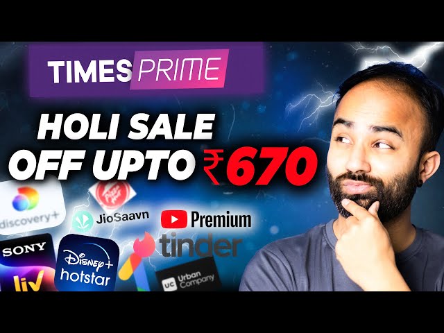 Times Prime Membership on Huge Discount [All-in-One Subscription] (Hindi)