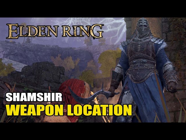Elden Ring - Shamshir Weapon Location (Curved Sword)