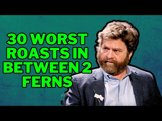 30 Worst Roasts In "Between Two Ferns"