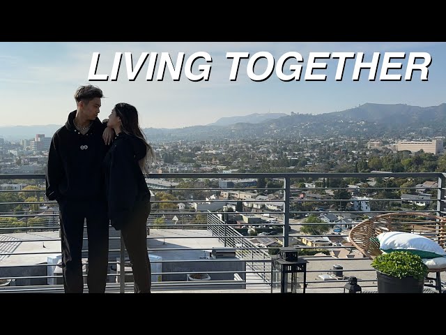 DAY IN OUR LIVES AS A COUPLE (living in LA, gymming, working together, etc)