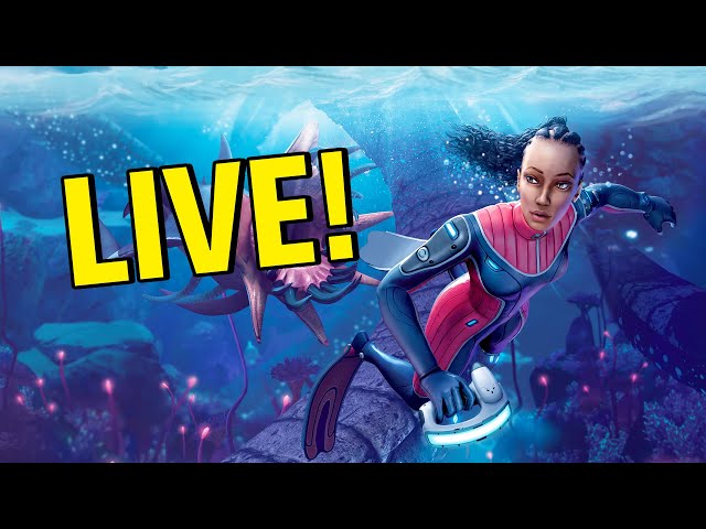 LIVE: Subnautica Below Zero Multiplayer - Swimming with the fishies! #901