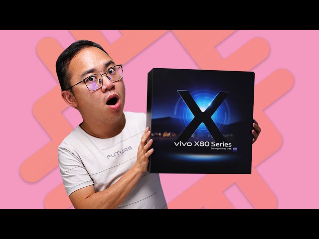 The biggest vivo X80 unboxing in the world!