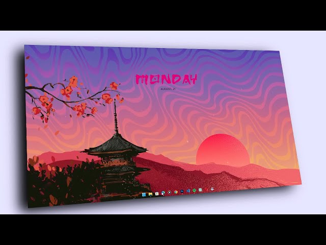 Give Your Desktop a New Look with Japanese Shrine Theme