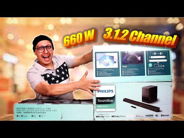 Best Soundbar 2023 | Philips Soundbar (TAB8947) 660W Output with Dolby Atmos - This is HOT 🔥