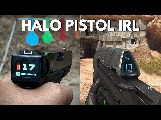 HALO Pistol IRL!  The RadeTec Glock Smart Slide