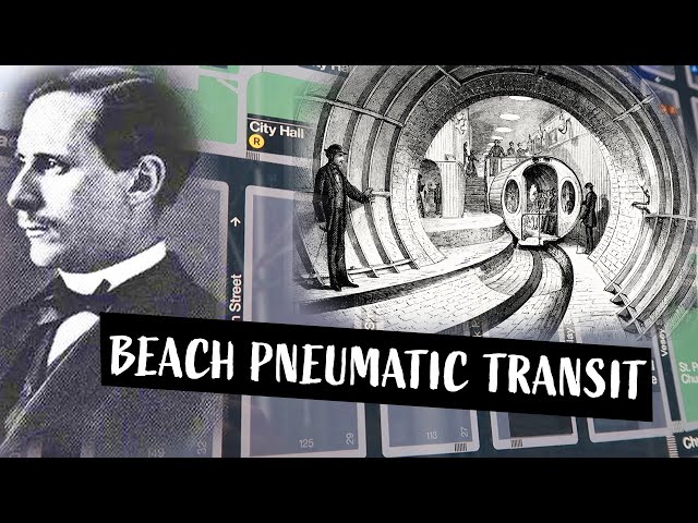 NYC's First Subway System | Beach Pneumatic Transit, 1870