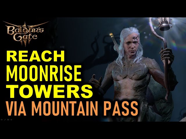 How to Reach Moonrise Towers: Travel through Mountain Pass | Baldur's Gate 3 (BG3)