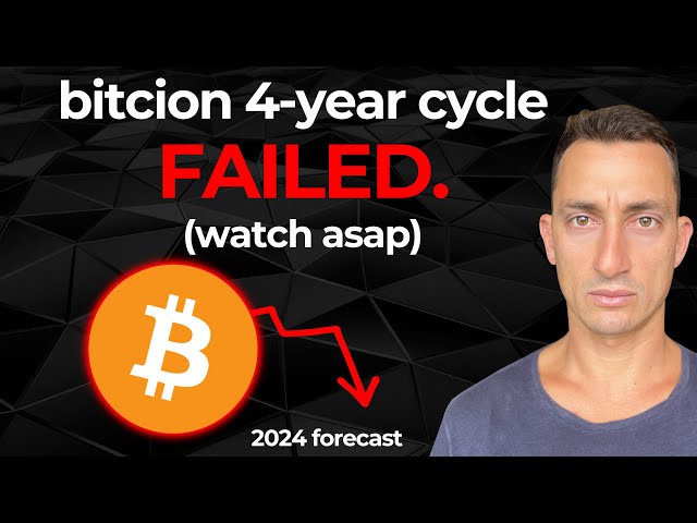 BITCOIN FAILED 4-YR CYCLE WARNING: Most Are Not Ready For What Comes Next! (Complete 2024 Guide)
