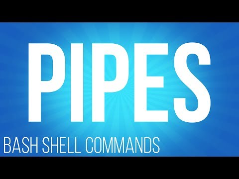 BASH shell commands pipes (commands for Linux)