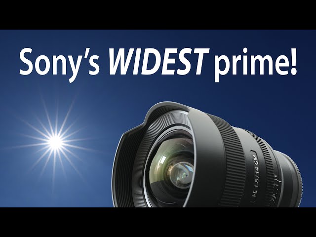 Sony 14mm f1.8 GM REVIEW best ultra-wide prime lens!