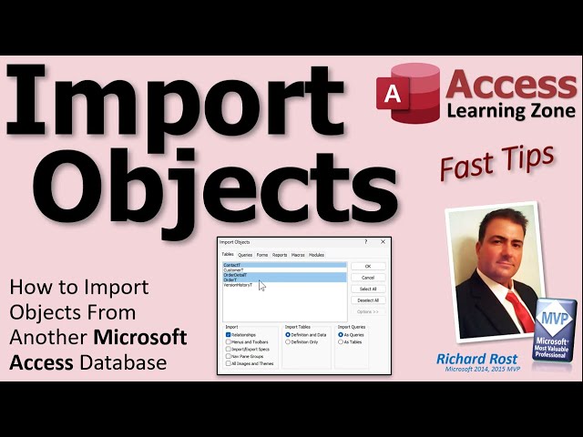 How to Import Objects From Another Microsoft Access Database