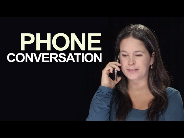 English Phone Conversation: How to Start and End