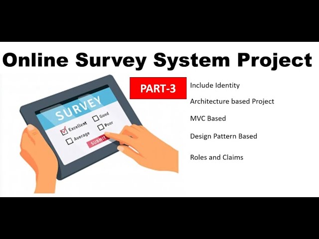 ASP.NET CORE 7.0: Online Survey System Project | Day-3 | beginner to advance tutorial