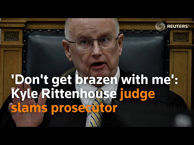 'Don't get brazen with me': Kyle Rittenhouse judge slams prosecutor