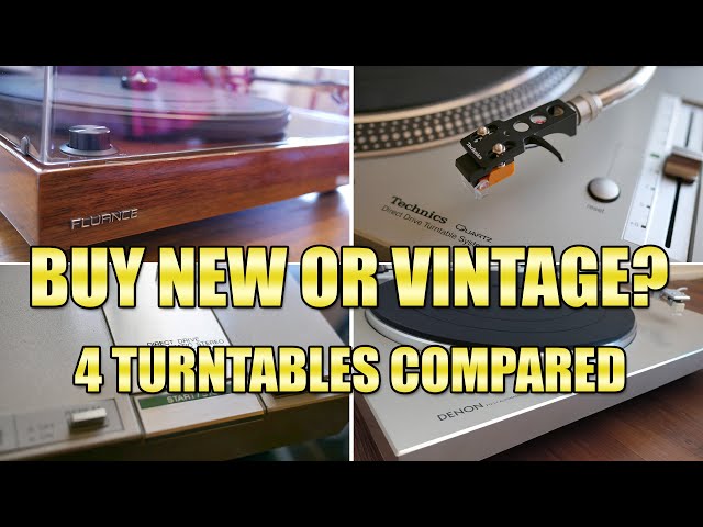 Turntables - new or vintage?