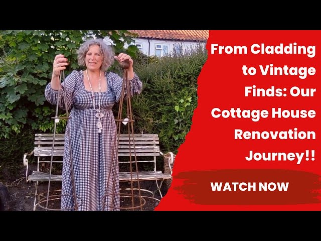 Cottage House Renovation VLOG: Cladding, Window Installation & Vintage Treasures