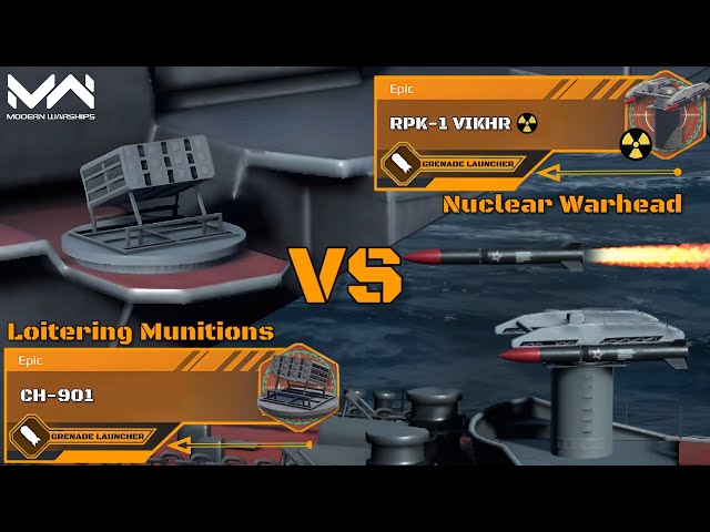 RPK-1 Vikhr VS CH-901 | Grenade Launcher Comparison | Modern Warships