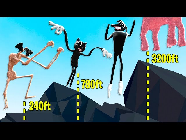 Who has the Highest Jump? Trevor Henderson Creatures