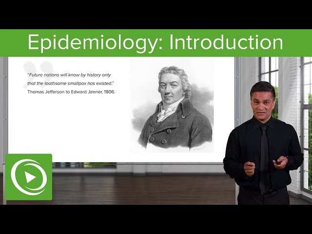 Introduction to Epidemiology: History, Terminology & Studies | Lecturio