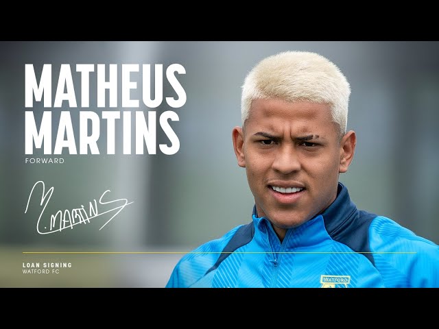 Matheus Martins On Watford Return 🇧🇷 | Catch-Up 🎙️