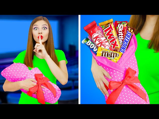 7 Funny Ways to Sneak Food into the Movies 2! || Crazy DIY Tips and Tricks by RATATA!