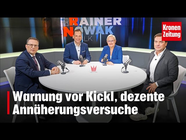 SPÖ-ÖVP-Comeback? Warnung vor Kickl und dezente Annäherungsversuche | RAINER NOWAK TALK