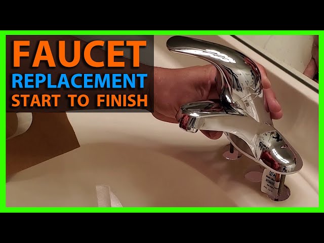 How To Replace a Bathroom Faucet