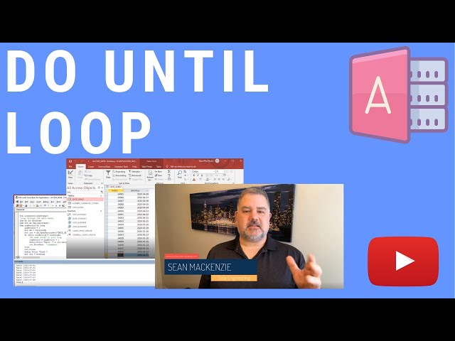 How to Use a Do Until Loop in MS Access VBA