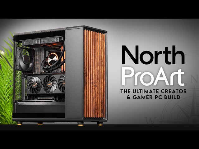 This Fractal North Will Melt Your Heart | ProArt RTX 4080 Gaming / Creator PC Build | Z790 13700K