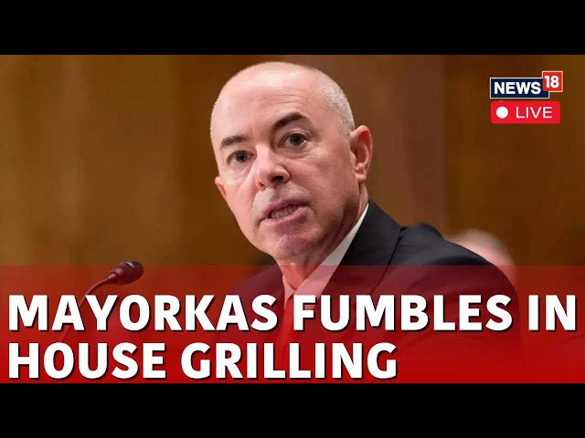 Alejandro Mayorkas Live | Mayorkas Fumbles For Answers In Impeachment Trial LIVE | U.S. News | N18L