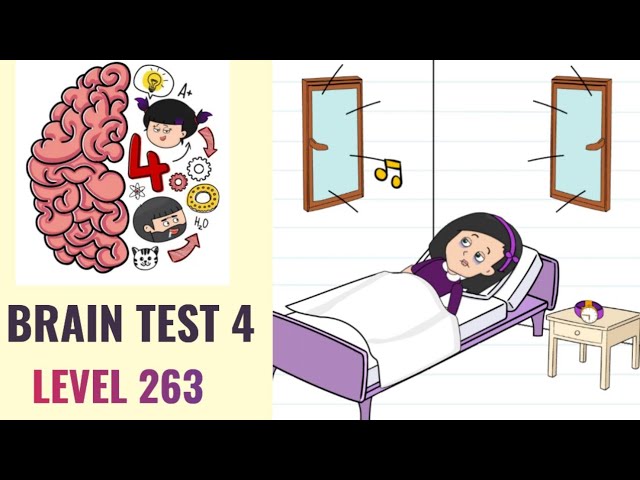🧠 Brain Test 4 Level 263 | Help Judy to fall asleep | Walkthrough