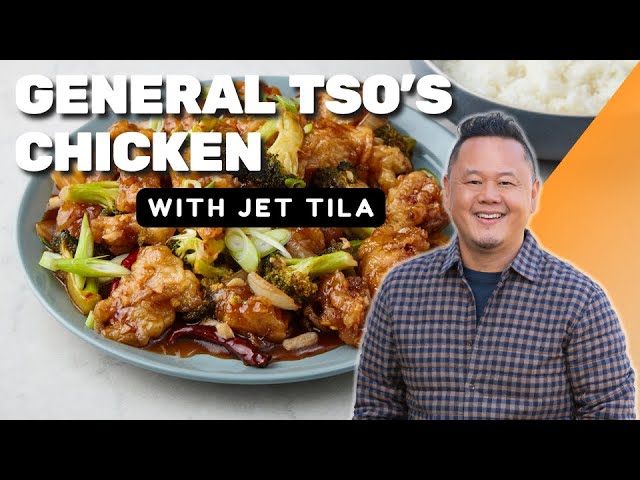 Jet Tila's General Tso’s Chicken | In the Kitchen with Jet Tila | Food Network