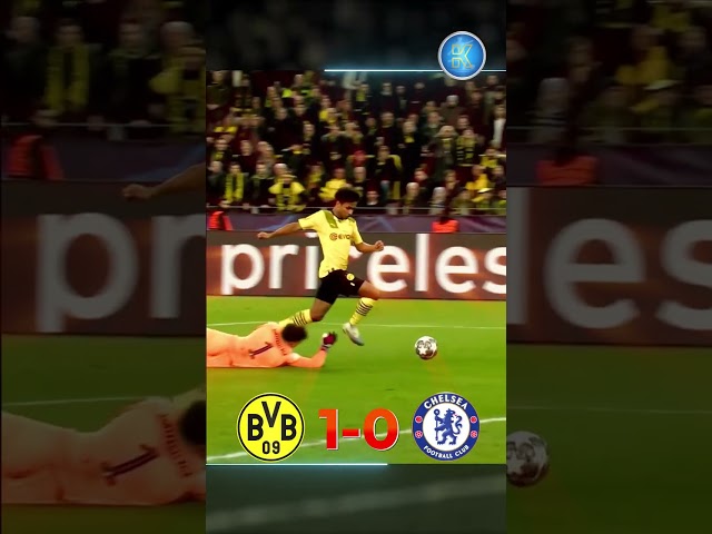 Final Results | Borussia Dortmund vs Chelsea 1-0