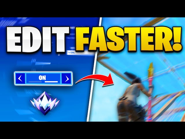 5 Best Ways To Edit Faster In Fortnite! (Console & PC)