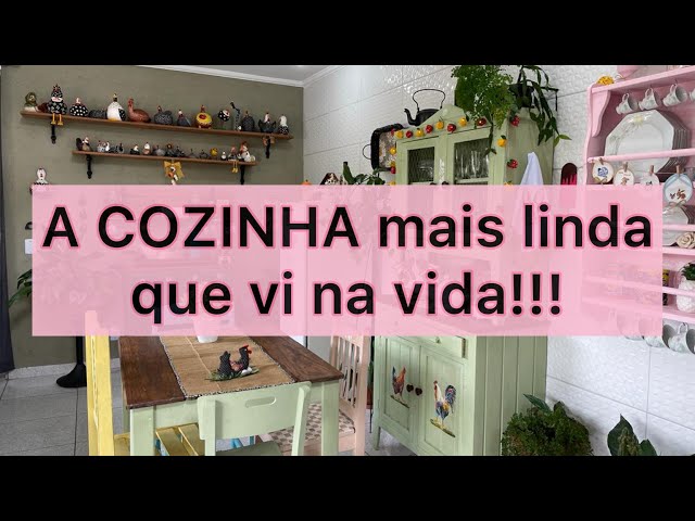 COZINHA + LINDA QUE VI NA VIDA!!!