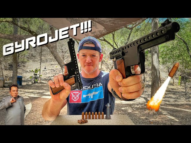This Pistol Literally Shoots ROCKET BULLETS!!!