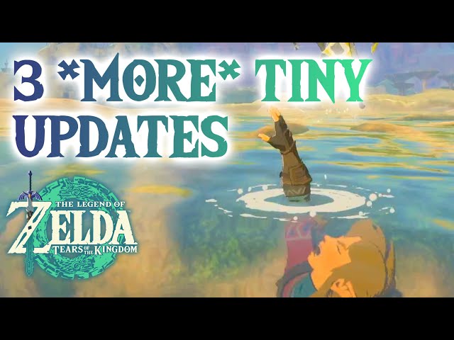 3 Small Changes that Make a Big Difference in Zelda Tears of the Kingdom #2
