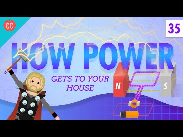How Power Gets to Your Home: Crash Course Physics #35