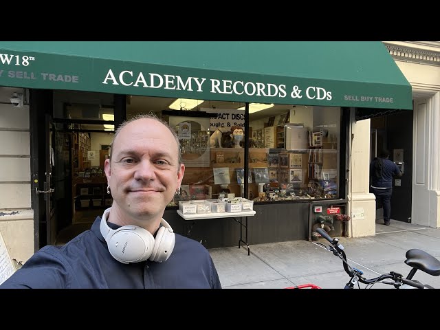 Let’s Go To The Record Store #20 - Academy Records (NYC)