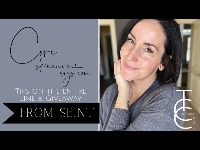 My Core Skincare System from Seint / Tips for How to Use and Giveaway