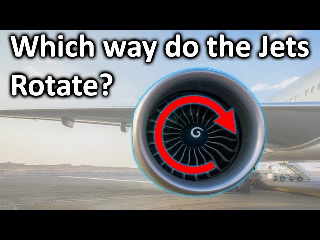 Which way do the Jet Engines rotate? And WHY?!
